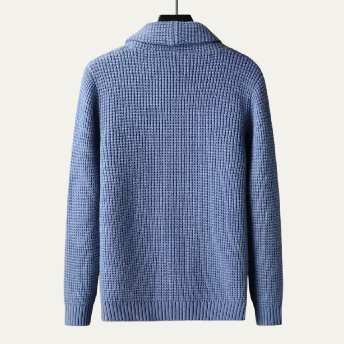 The Agrigento Men’s Button Up Knitted Shawl Collar Cardigan