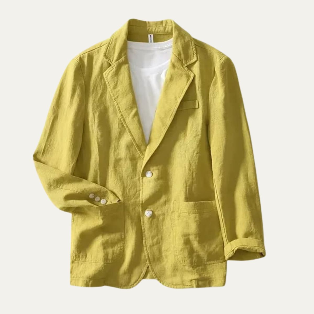 The Soriano Men’s Casual Linen Lightweight Blazer