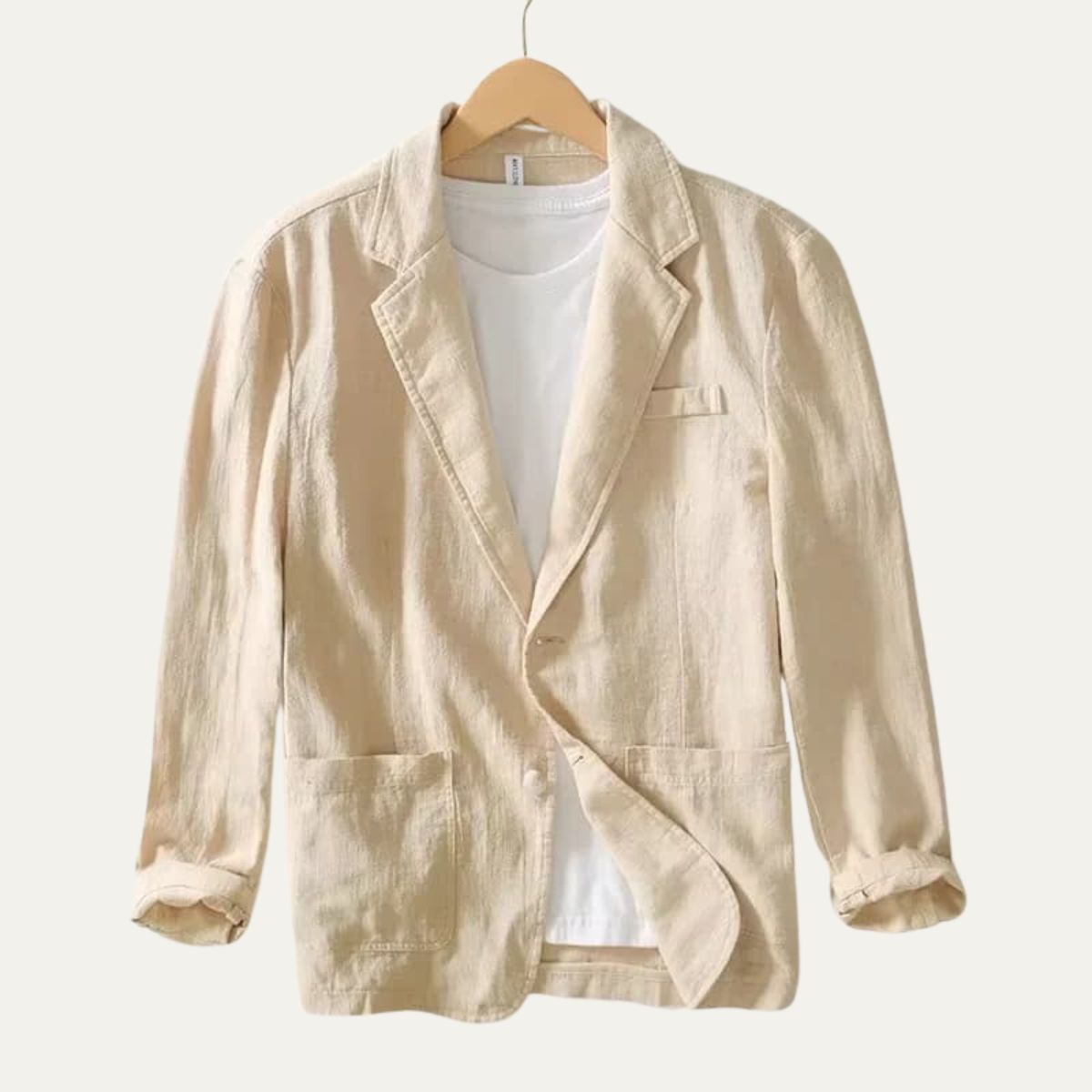 The Soriano Men’s Casual Linen Lightweight Blazer