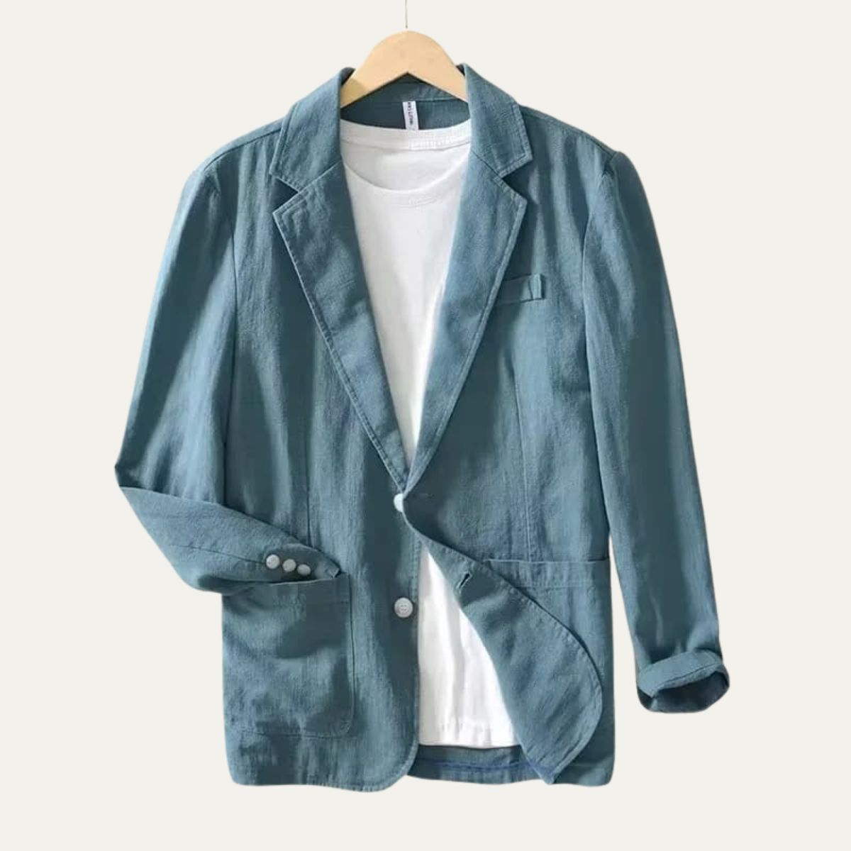 The Soriano Men’s Casual Linen Lightweight Blazer