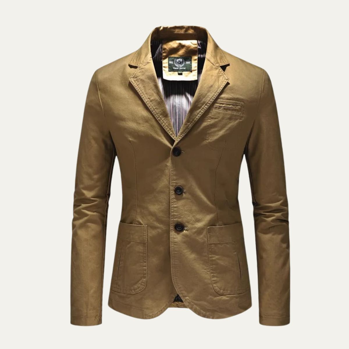 The Barbaresco Men’s Cotton Casual Lightweight Blazer