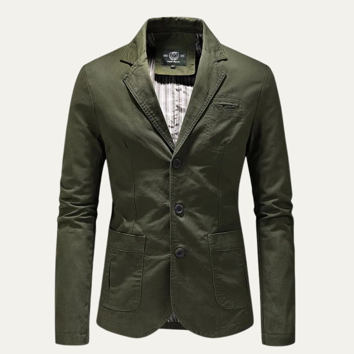 The Barbaresco Men’s Cotton Casual Lightweight Blazer