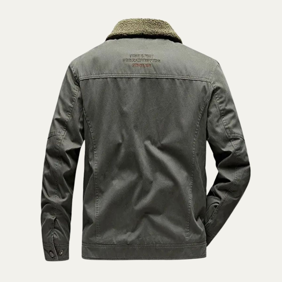 The Neive Men’s Winter Fleece Lined Lightweight Blazer Jacket