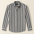 The Portwell Linen Stripe Shirt for Men