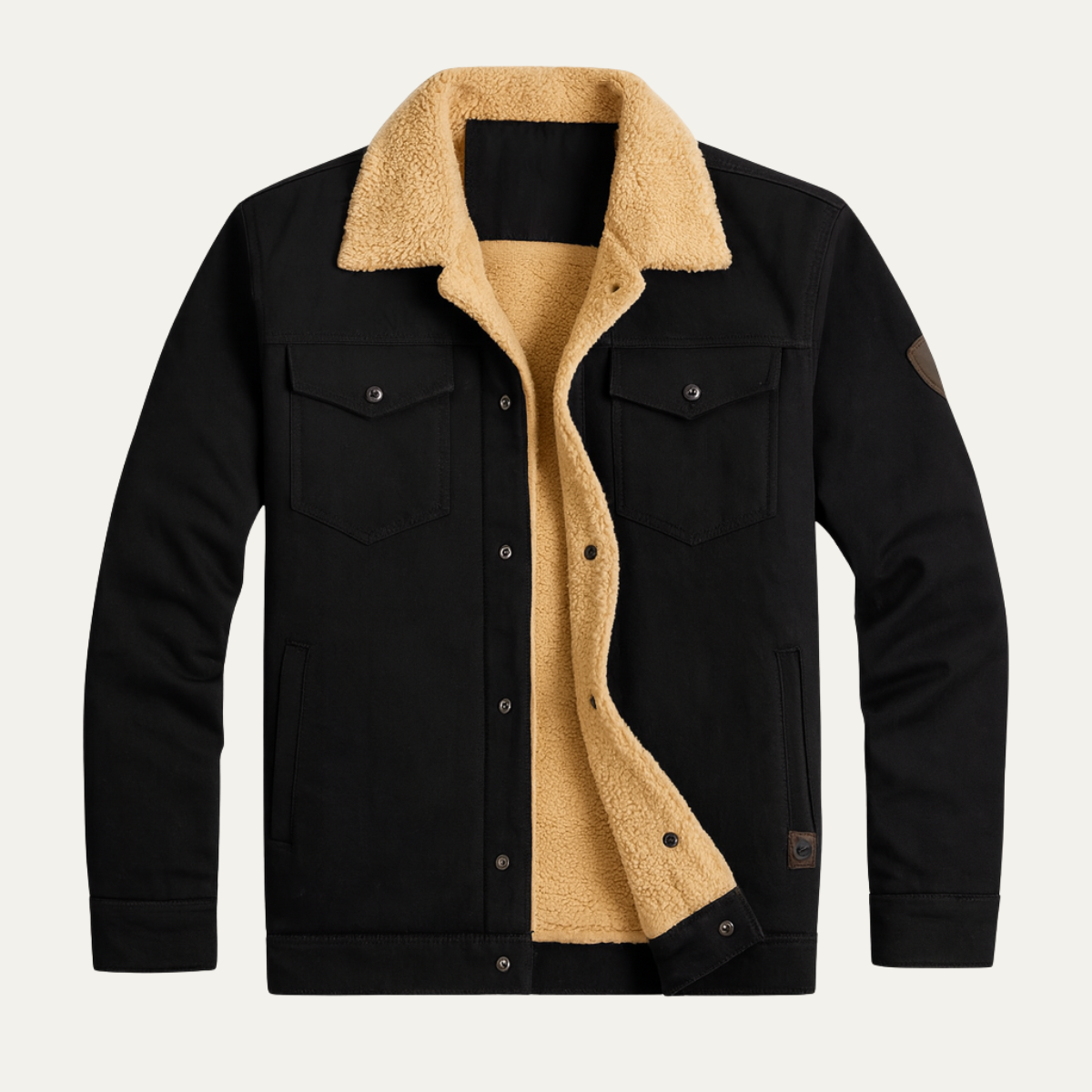 The York Warm Fleece Lined Winter Coat for Men
