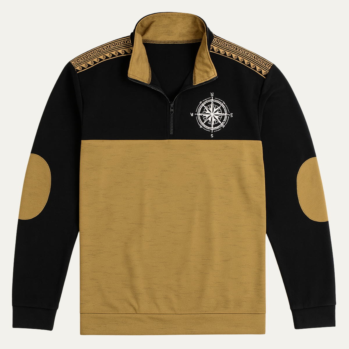 The Savelletri Men’s Casual Lightweight Half Zip Tactical Outdoor Jumper