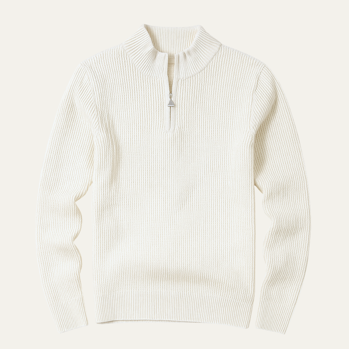 The Cavallino Men&#39;s Half Zip Knitted Winter Jumper
