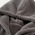 The Hamilton Men's Hooded Zip Up Puffer Jacket with Fleece Lining  – Dark Grey
