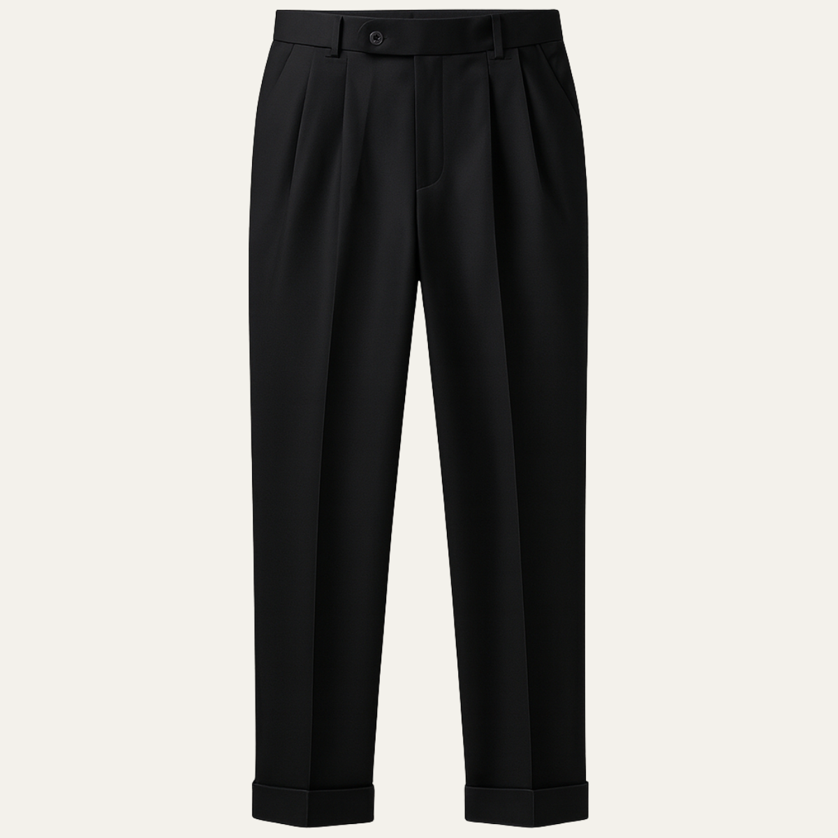 The Montepulciano Men&#39;s Slim Fit Casual Straight Dress Trousers