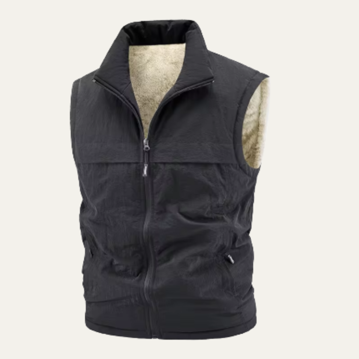 The Cetara Men’s Fleece Lined Waist Coats Thermal Winter Gilet
