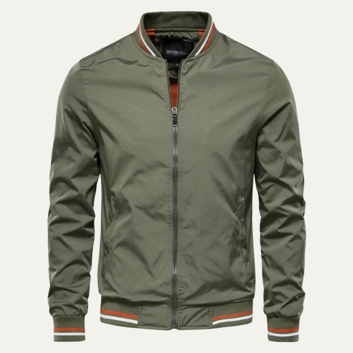 The Coventry Men’s Zip Up Lightweight Casual Bomber Jacket