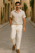 The Amalfi Linen Set – Summer Shirt & Trousers for Men