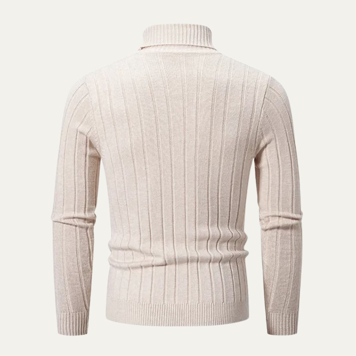The Vercelli Men's Cable Knit Turtleneck Jumper