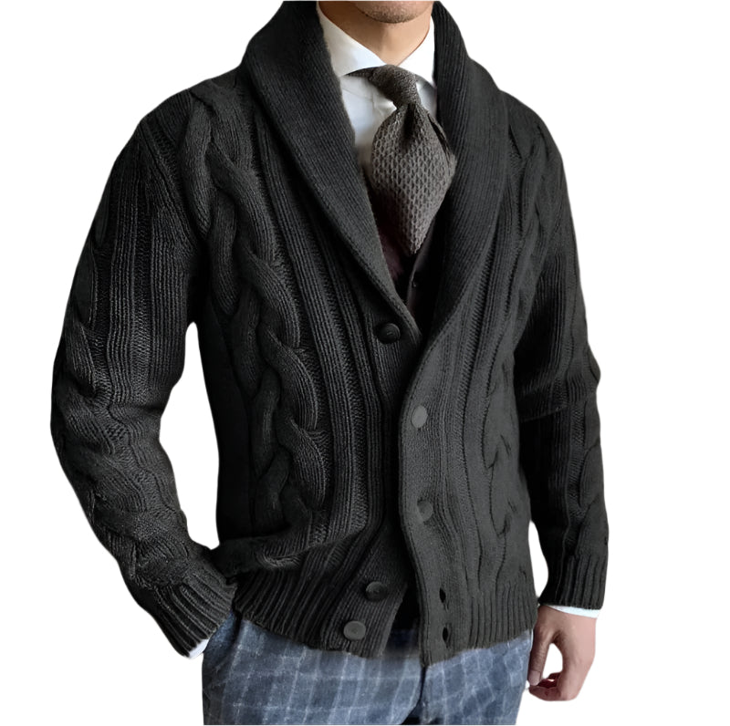 The Kensington Knitted Cardigan-The British Gentlemen