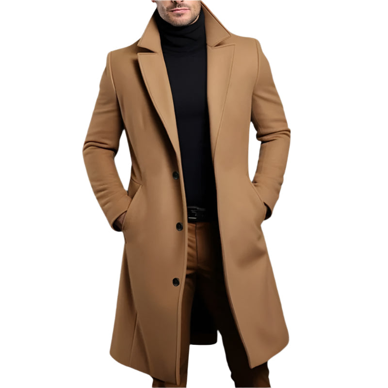 The Langley Mid-Length Coat-The British Gentlemen