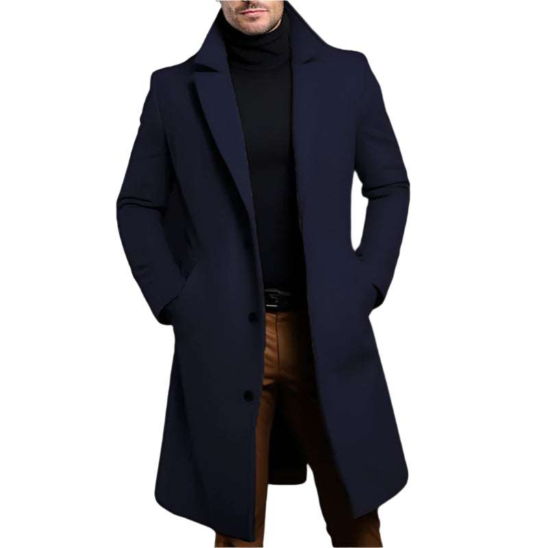 The Langley Mid-Length Coat-The British Gentlemen