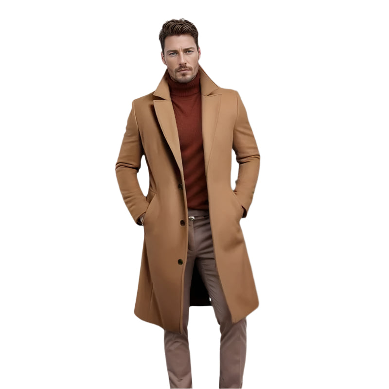 The Langley Mid-Length Coat-The British Gentlemen