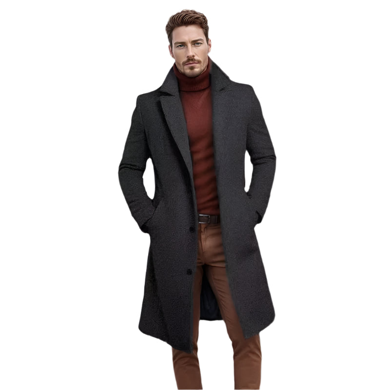The Langley Mid-Length Coat-The British Gentlemen