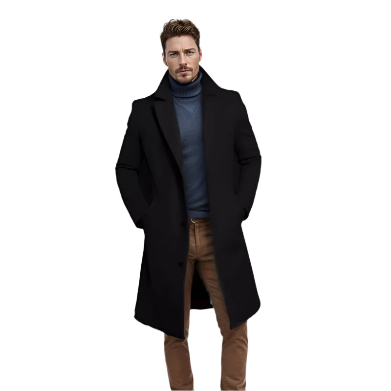 The Langley Mid-Length Coat-The British Gentlemen