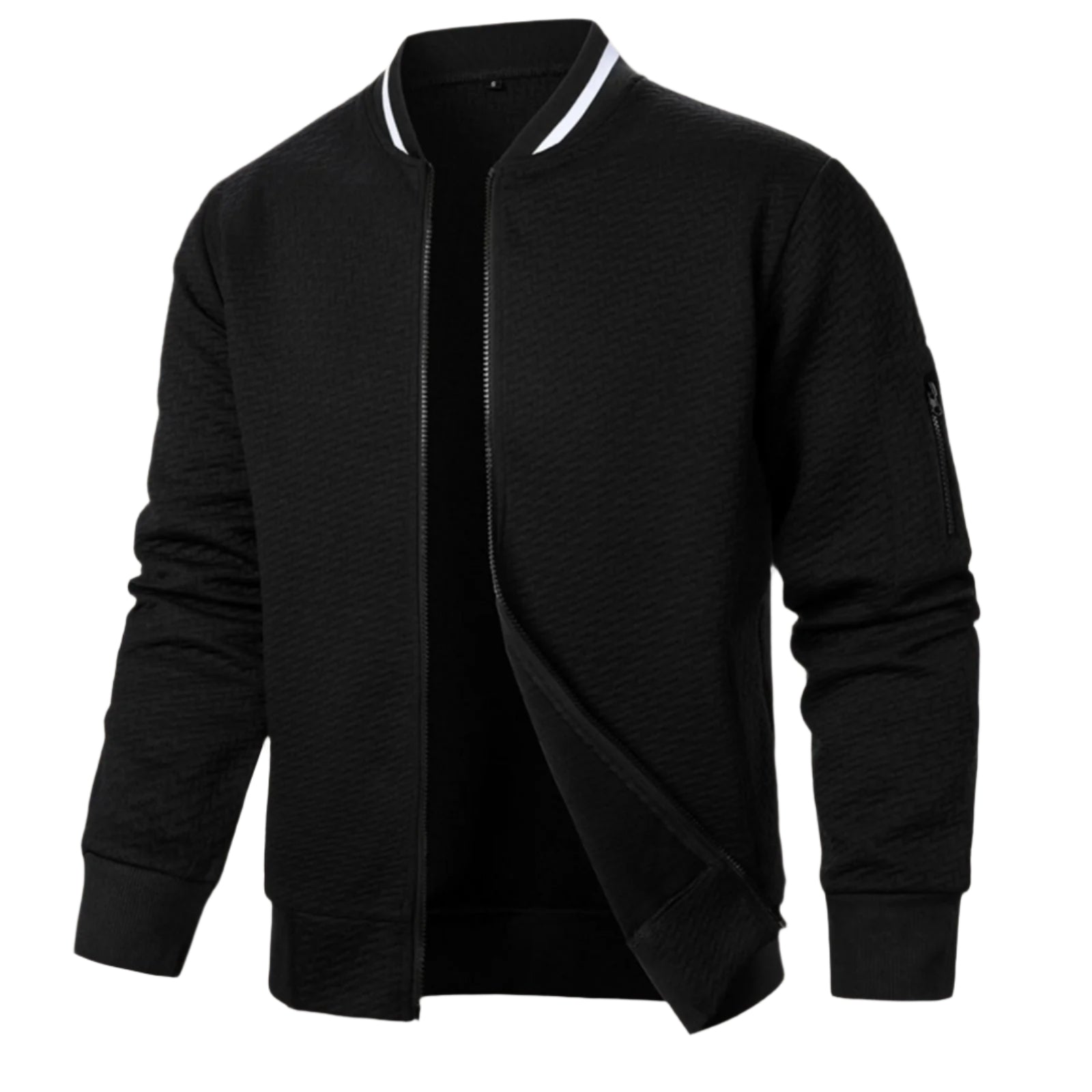 The Harrogate Elegant Zip-Up Cardigan-The British Gentlemen