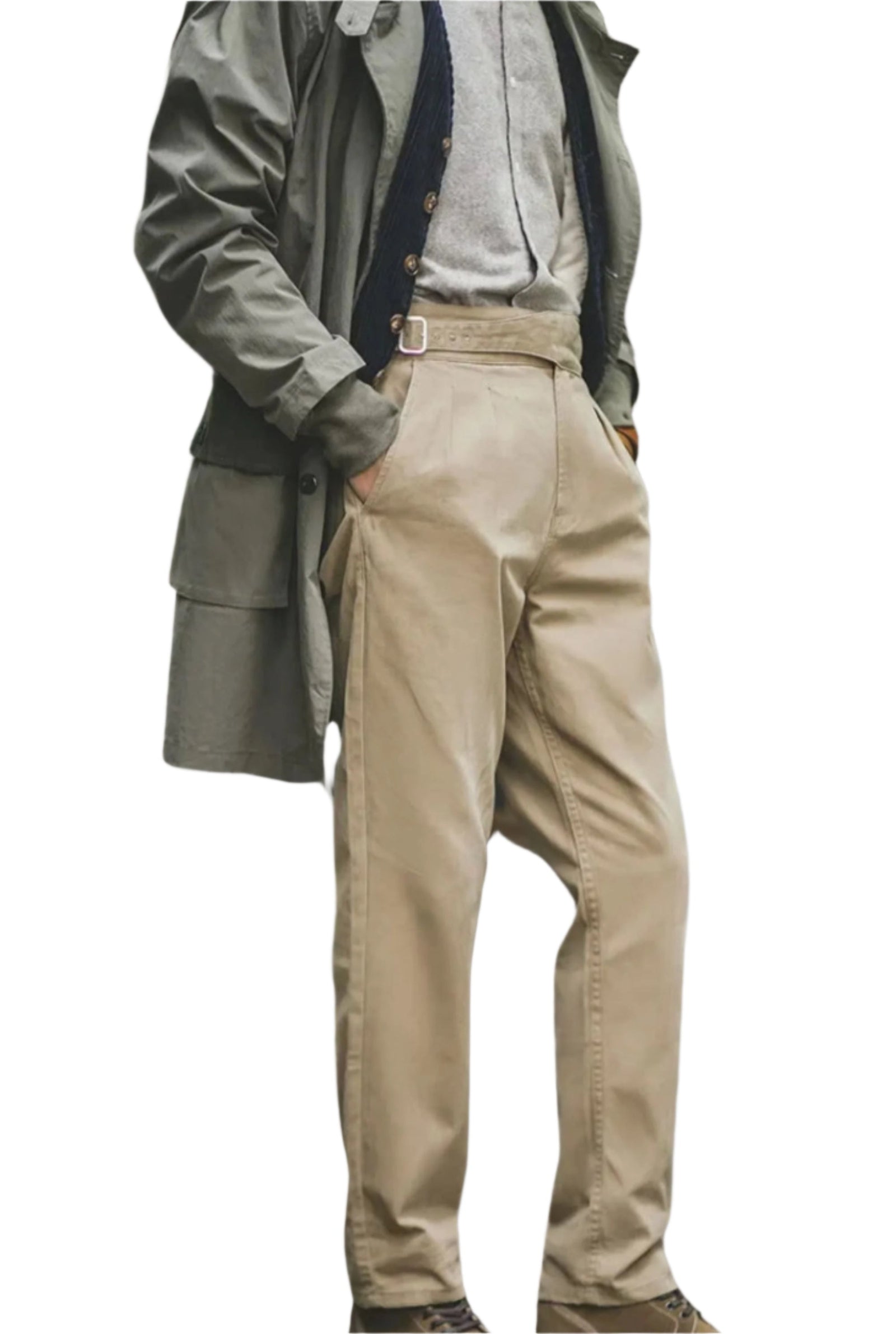 The Torino Vintage Cotton Pantalon-The British Gentlemen