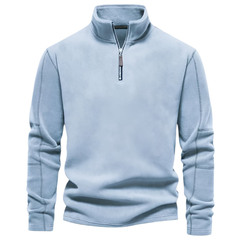 The St. Moritz Quarter Zip Jumper-The British Gentlemen