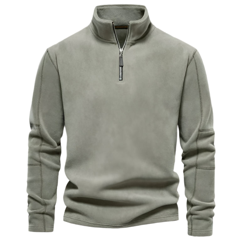 The St. Moritz Quarter Zip Jumper-The British Gentlemen