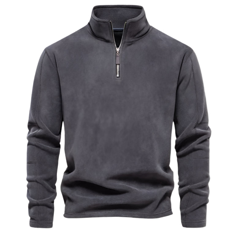 The St. Moritz Quarter Zip Jumper-The British Gentlemen