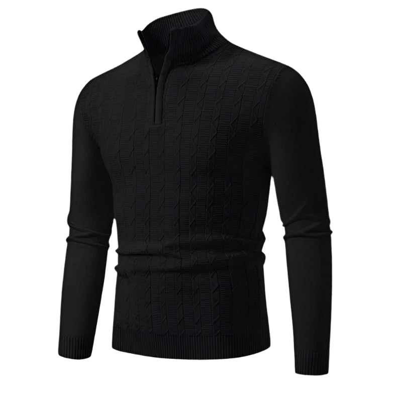 The Courchevel Half-Zip Jumper-The British Gentlemen