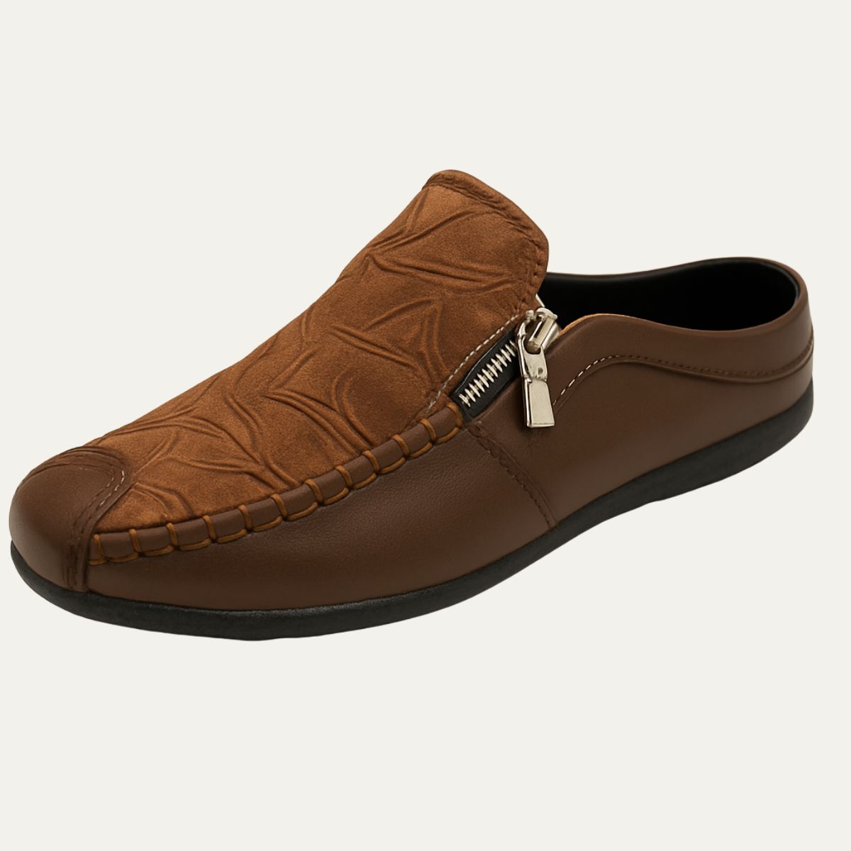 Comfortable Men’s Leather Loafers – Easy Slip On Style
