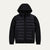 The Zurich Men's Black Hooded Puffer Coat – Lightweight Quilted Winter Coat