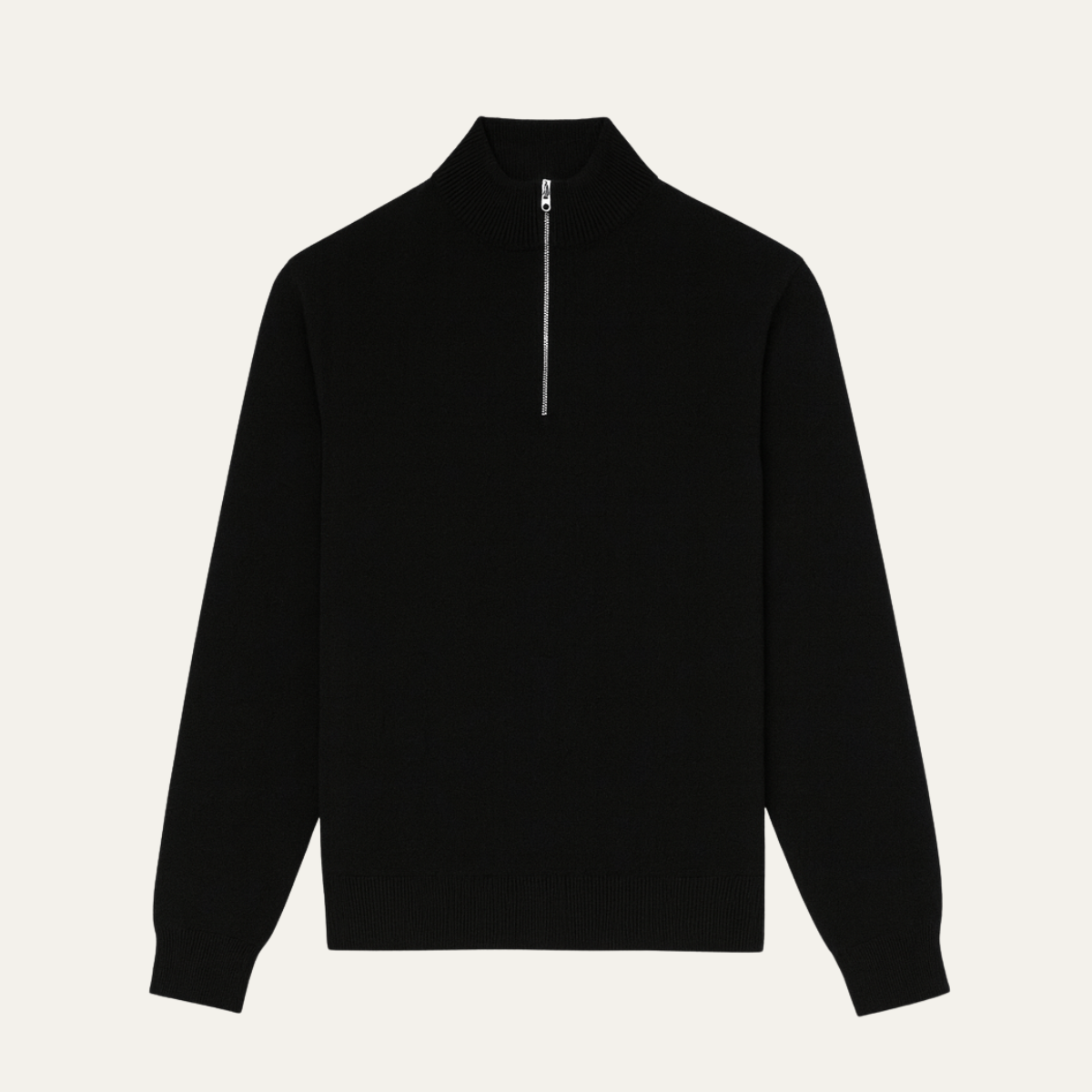 The Oxford Quarter Zip Old Money Jumper for Men