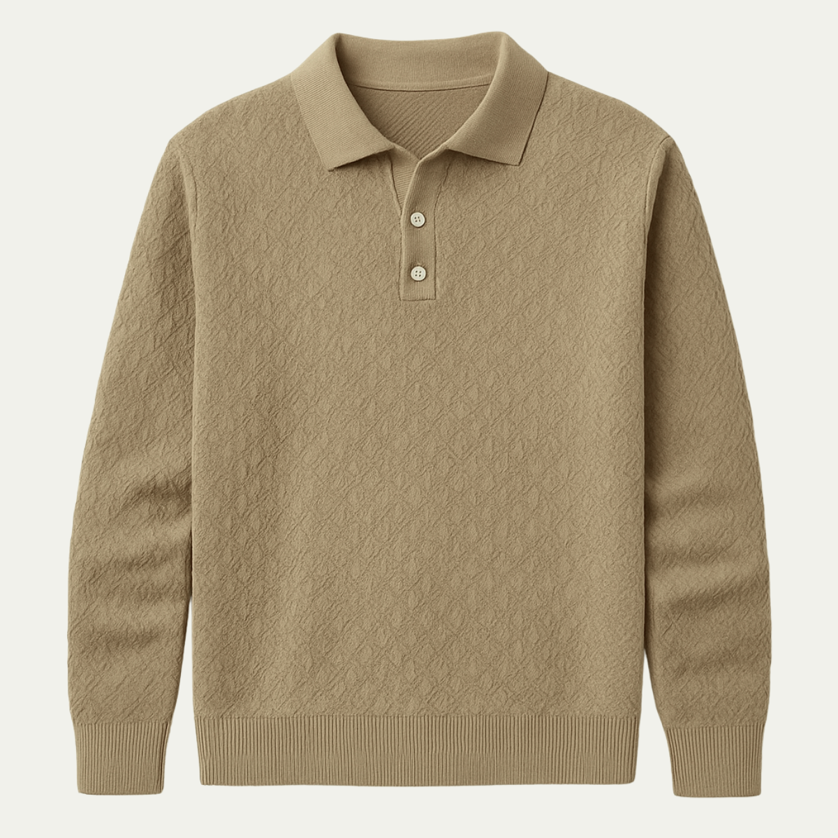 The Willowbrook Men’s Stylish Knit Polo Jumper