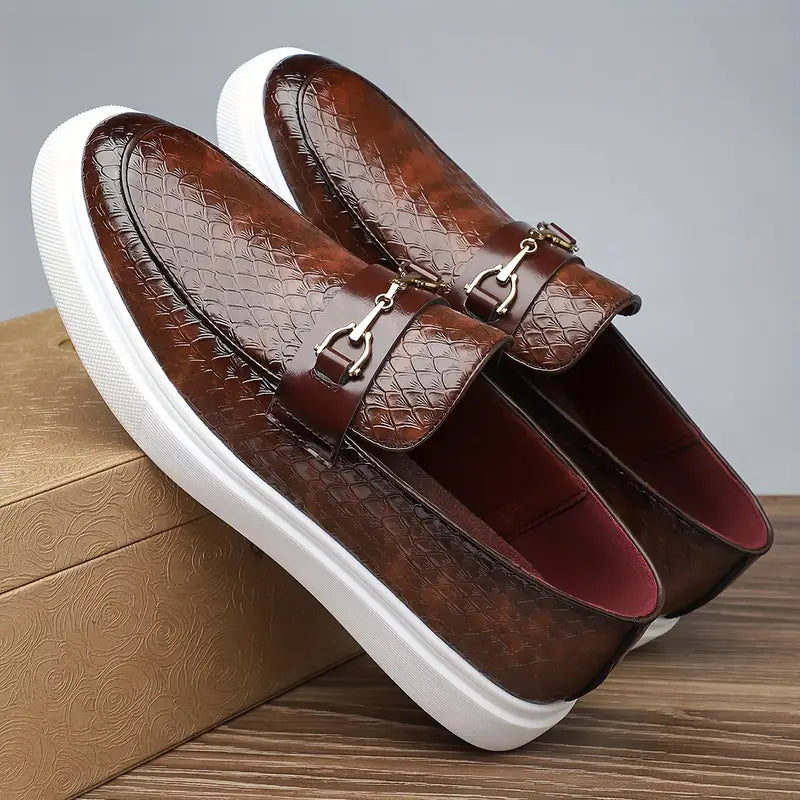 The Chilton Orthopedic Leather Slip on
