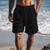 Men Cotton Summer Look Lightweight Linen Shorts-The British Gentlemen