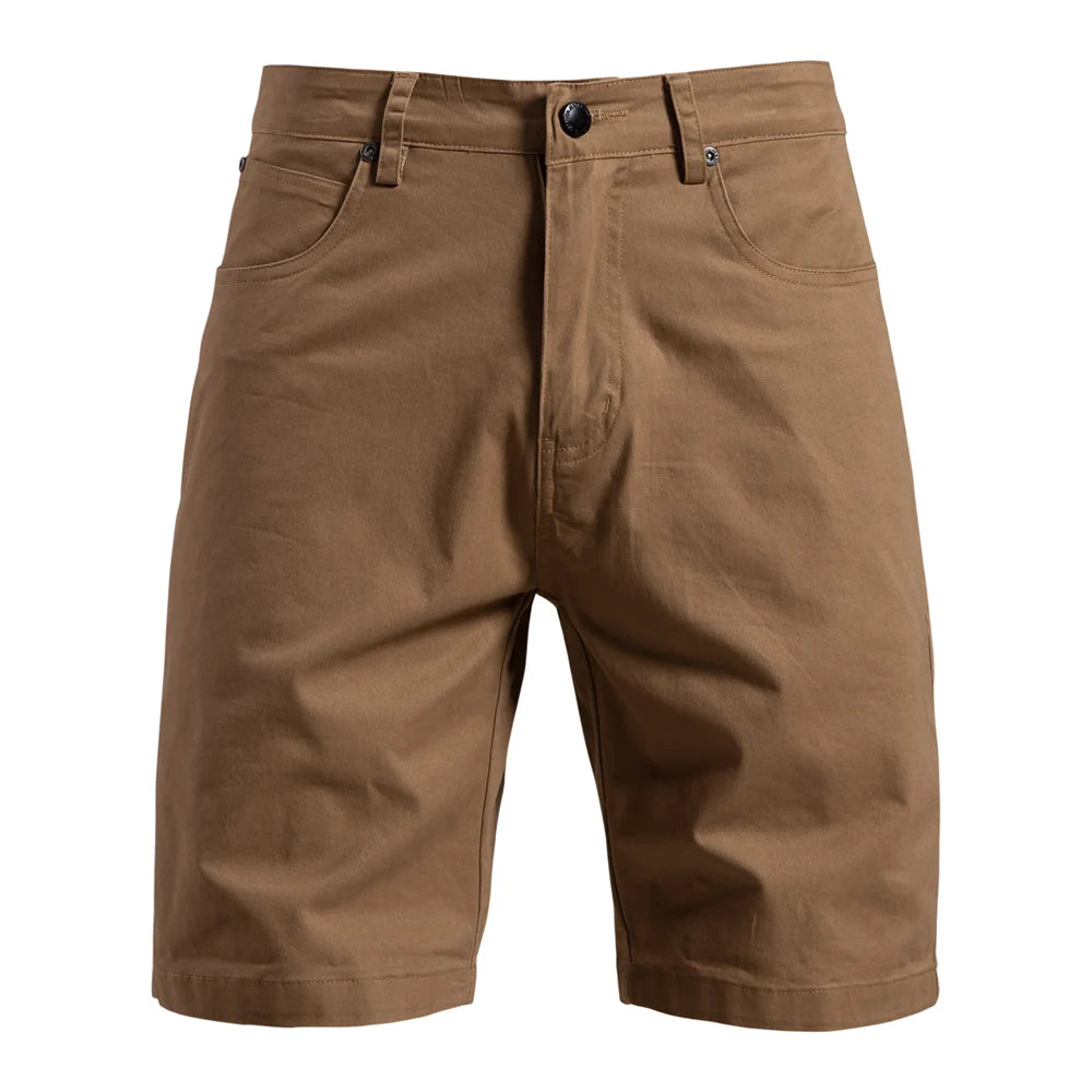 Mens Stylish Breathable Tailored Cotton Cargo Shorts-The British Gentlemen