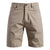 Mens Stylish Breathable Tailored Cotton Cargo Shorts-The British Gentlemen
