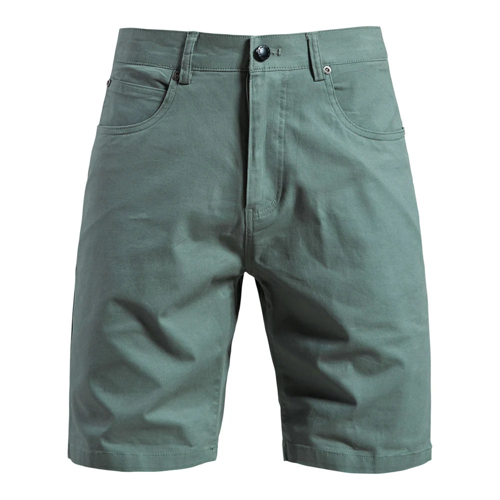 Mens Stylish Breathable Tailored Cotton Cargo Shorts-The British Gentlemen