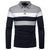 The Fairdale Striped Long Sleeve Polo Shirt for Men