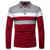 The Fairdale Striped Long Sleeve Polo Shirt for Men