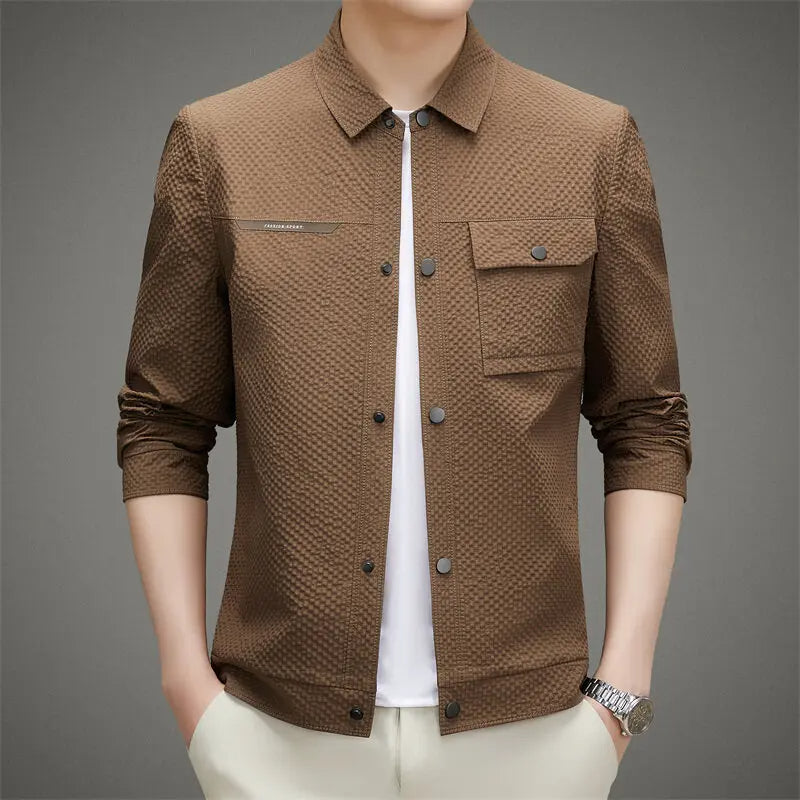 The Eastmere Classic Shirt – Jacket with Chest Pocket for Men
