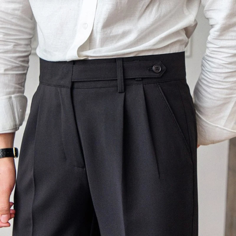 The Savile Pleated Trousers for Men