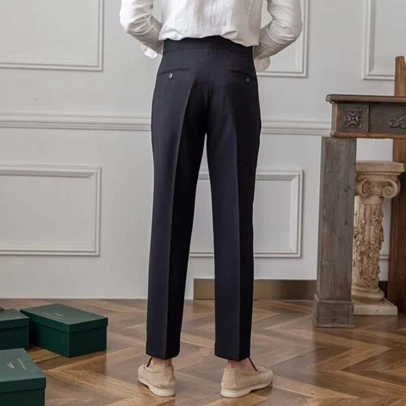 The Savile Pleated Trousers for Men