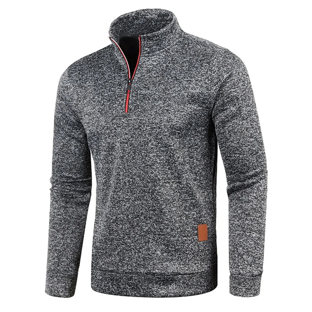 The Highland Half Zip Jumper – Fleece Pullover Sweatshirt for Men