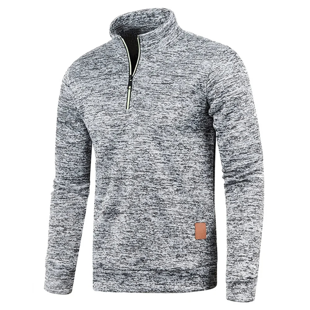 The Highland Half Zip Jumper – Fleece Pullover Sweatshirt for Men