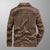 The Vintage Suede Cargo Jacket for Men — Lightweight Outdoor Style