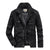 The Vintage Suede Cargo Jacket for Men — Lightweight Outdoor Style