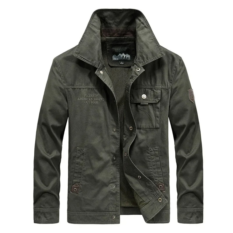 The Explorer Tactical Cargo Jacket For Men