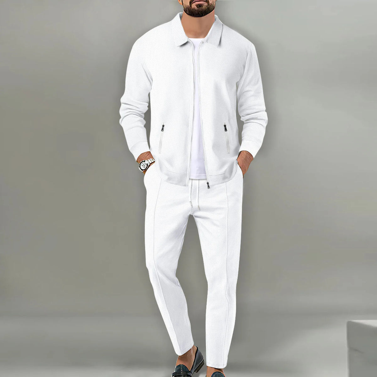 The Cornwall Linen Set – Summer Shirt & Trousers for Men