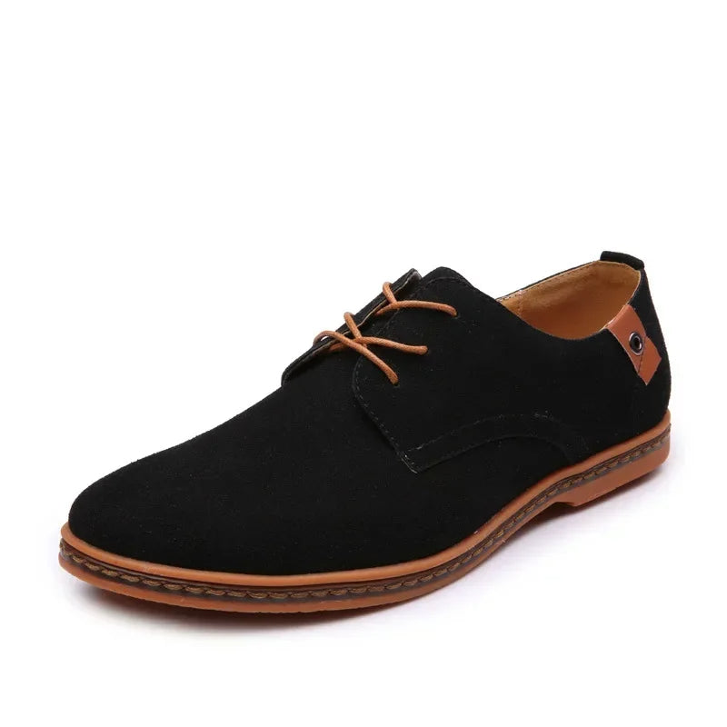 The Devon Suede Shoes – Classic Derby Style